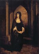 Thomas Beach Sarah Siddons as Melancholy-Il Penseroso Spain oil painting artist